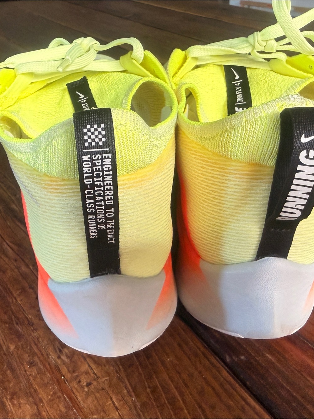 Nike Zoom Fly 4 'Barely Volt' Running Shoes Men's Size 12 - Picture 3 of 9